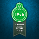 IPv6 launch banner (made by Internet Society)